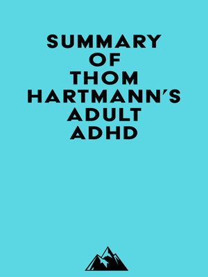 cover image of Summary of Thom Hartmann's Adult ADHD